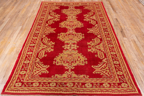 Antique Oushak Area Rug (5' x 9')